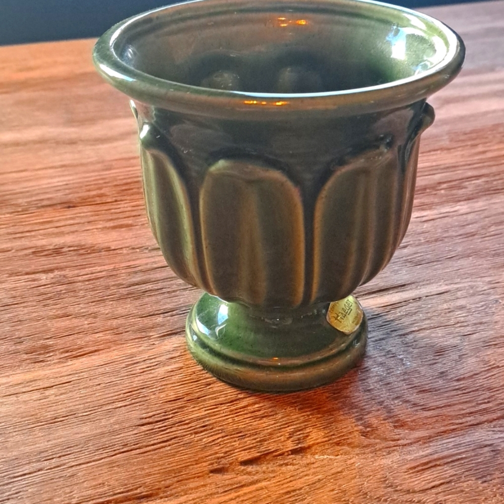 Gorgeous Green Vintage Planter